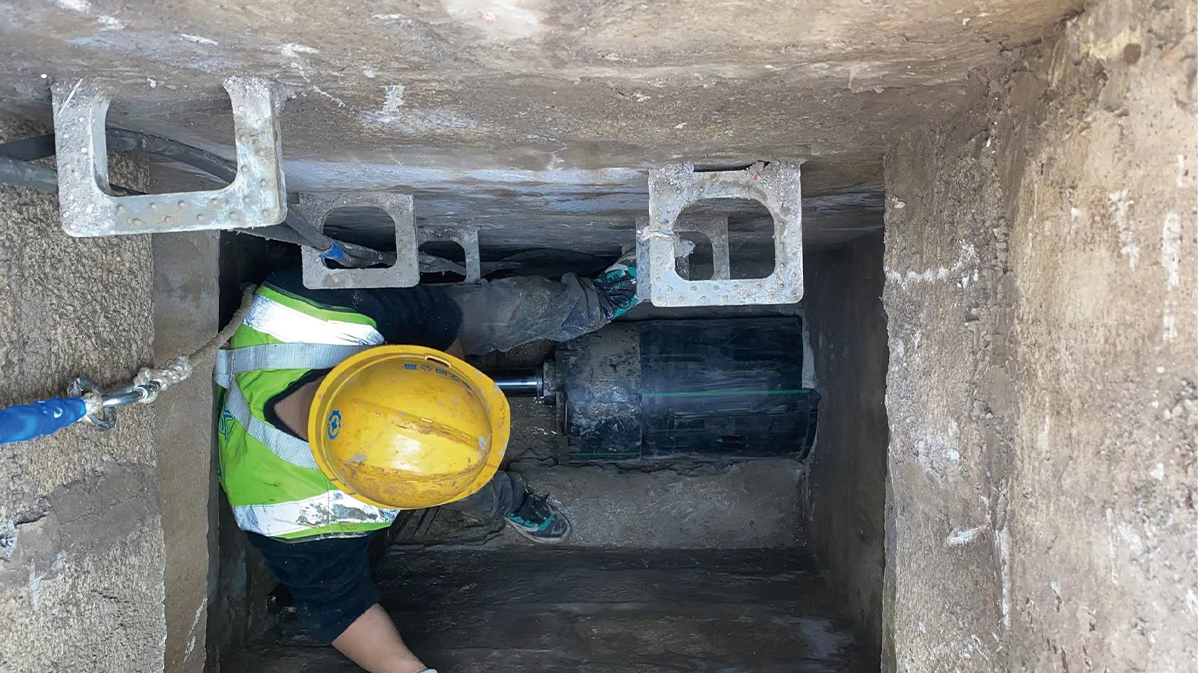 陵水HDPE短管内衬法